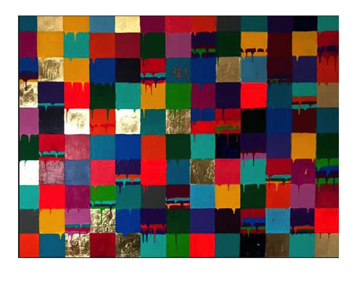 Obra de la colección Contrastes de Olinka Domínguez