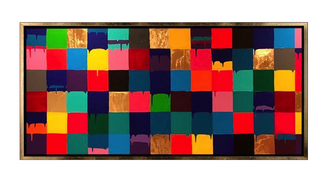 Obra de la colección Contrastes de Olinka Domínguez