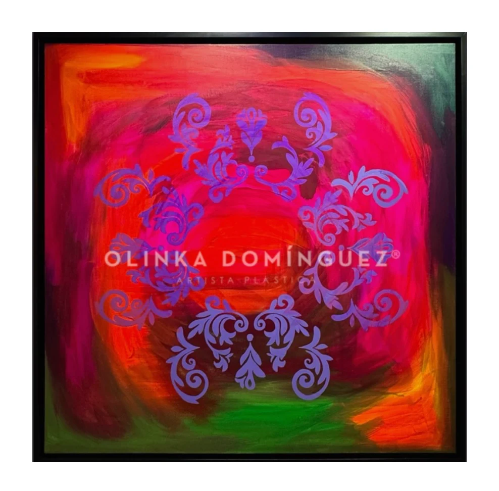Obra de la colección Golden Secrets de Olinka Domínguez