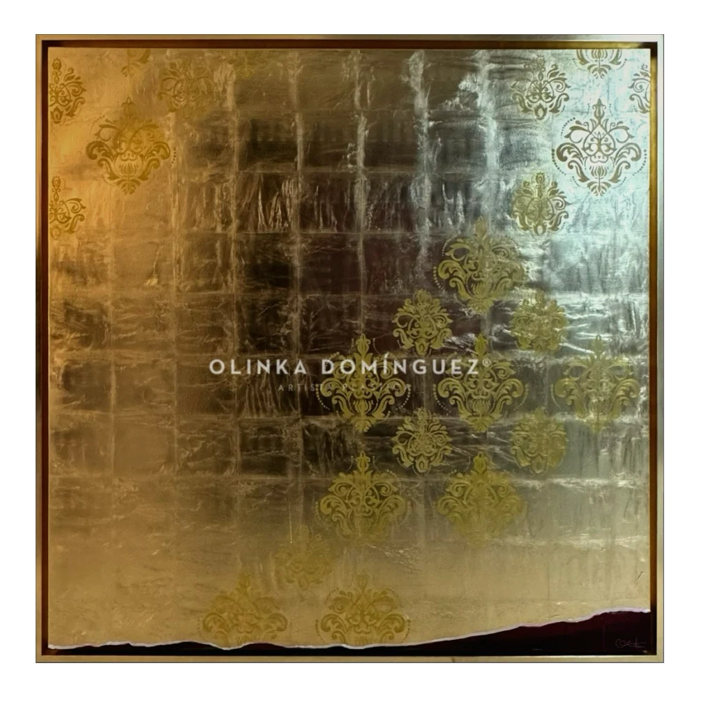 Obra de la colección Golden Secrets de Olinka Domínguez