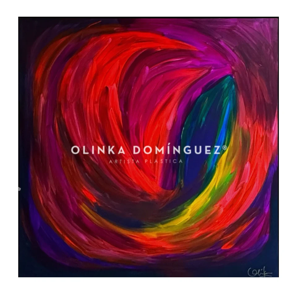 Obra de la colección Golden Secrets de Olinka Domínguez